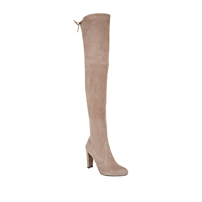 Stuart Weitzman Suede Highland Over-The-Knee Boots 90 过膝靴