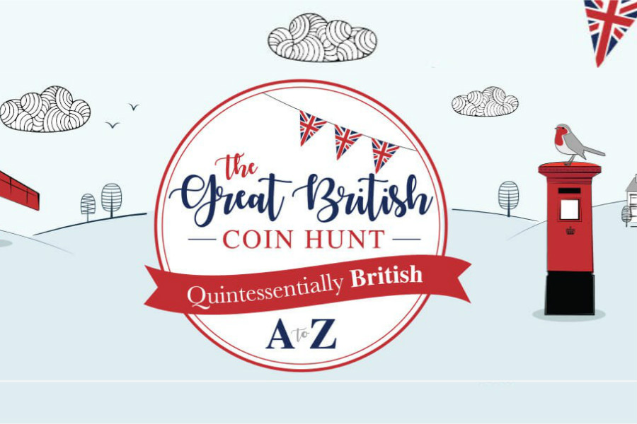 The Royal Mint A-Z字母英国经典事物纪念币 | 送人完美!