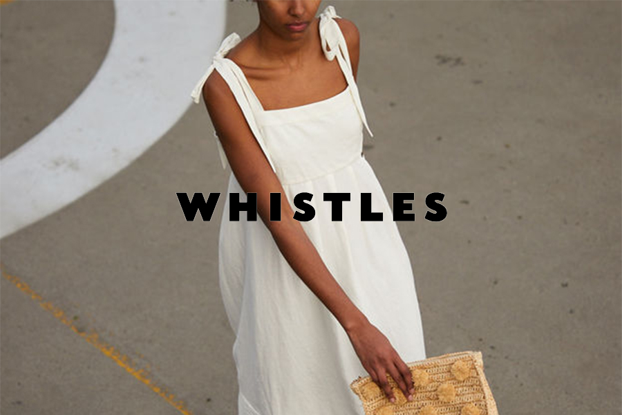 WHISTLES | 夏季折扣开启高达70%OFF,简约气质高品质女装折扣入!