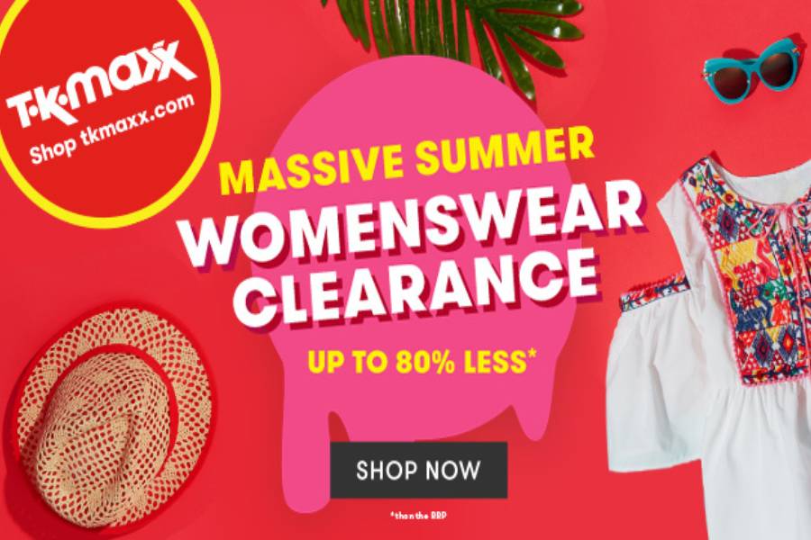 TK Maxx | 大牌2折起,麦昆,华伦天奴等大牌高街你挖宝!