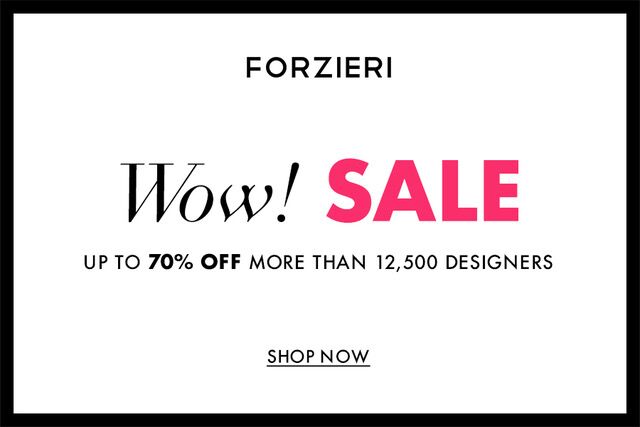 Forzieri | 奢侈品网站折扣低至3折!来入手Common Projects、Alexander Wang!