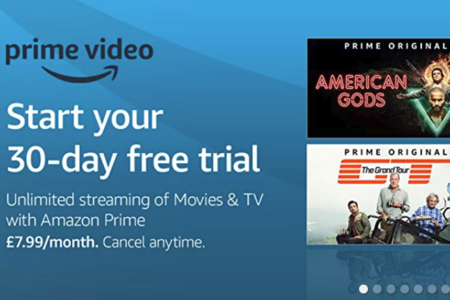 Amazon | Prime Video海量大片随你看,30天免费试用!