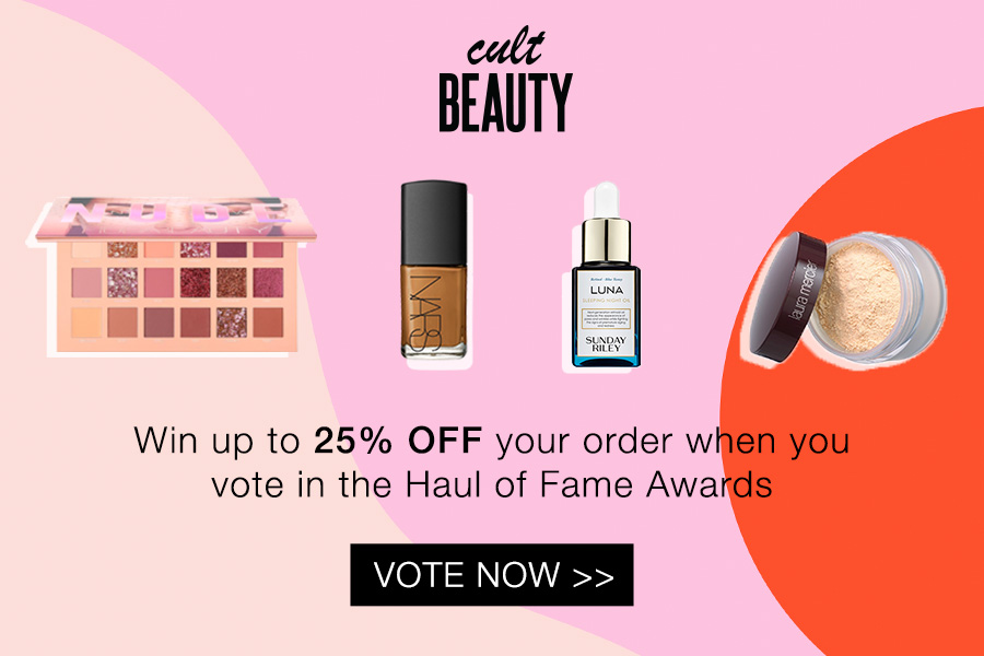 Cult Beauty | 美妆电商抽奖赢最高全网25%OFF折扣优惠!