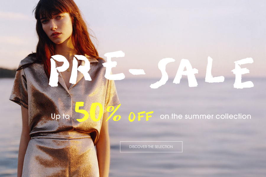Maje | 夏季折扣高达50%OFF,法式浪漫的美衣趁现在收超划算!