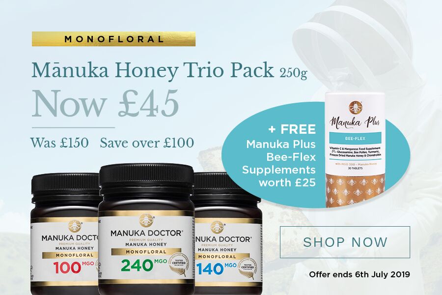 Manuka Doctor麦卢卡蜂蜜 | 超值套装可省105镑+免费礼品!