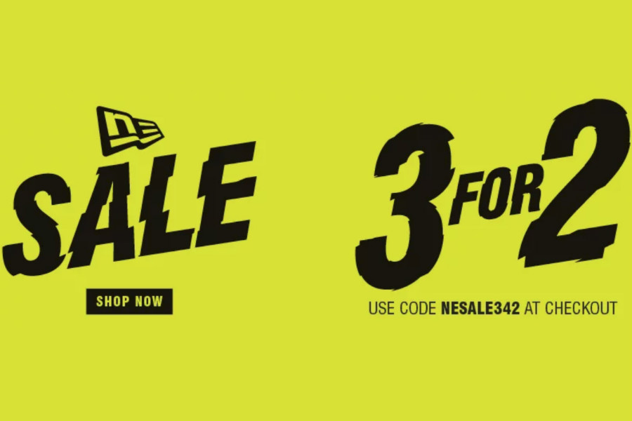 New Era | 潮牌棒球帽最后折扣75%OFF,叠加3FOR2折扣!
