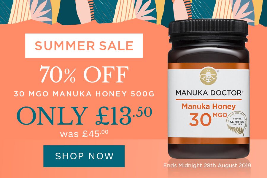 Manuka Doctor麦卢卡 | 低至3折大促售完即止,养胃蜂蜜囤一波!