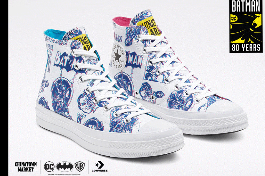 Converse x BatmanTM x Chinatown Market | 合作系列上架!快来抢购啦