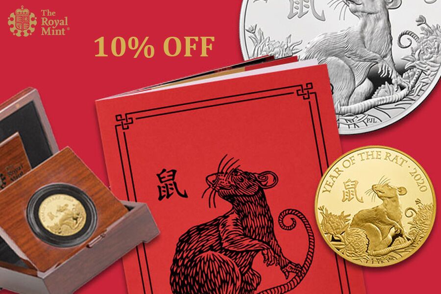 The Royal Mint 英国皇家铸币局 | 2020鼠年新春纪念币限时独家9折!