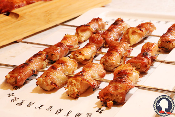 五花肉金针菇卷