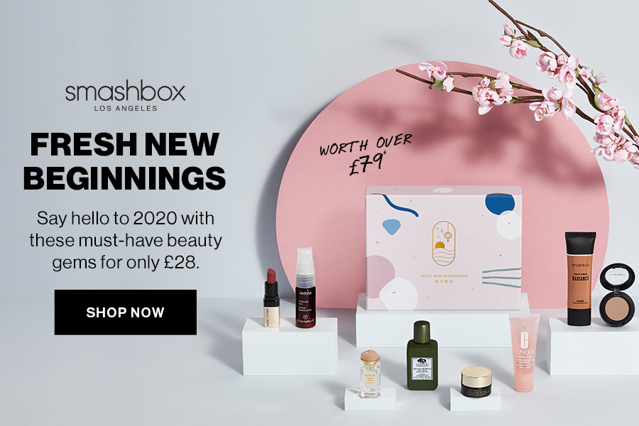 Smashbox | 仅£28收价值£79的明星产品礼盒,全场正价商品享红领巾独家8折