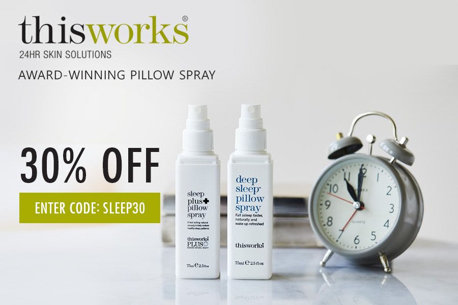 ThisWorks | 大幂幂力荐助眠喷雾,红领巾独家7折,缓解压力、安神助眠效果好