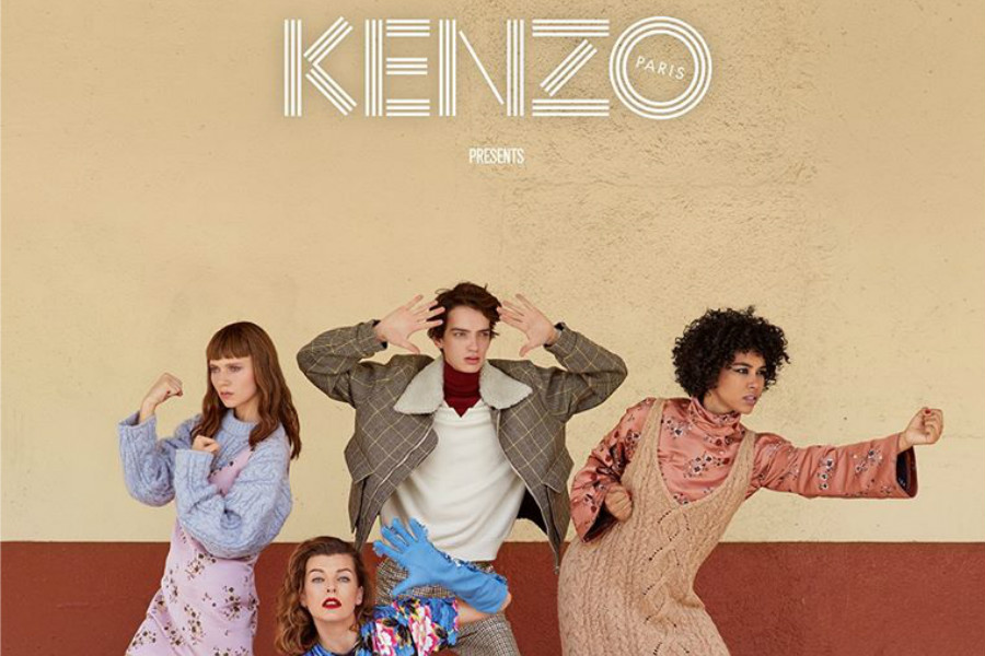 KENZO | 女神节精选款75折优惠开始,经典虎头LOGO折扣收!