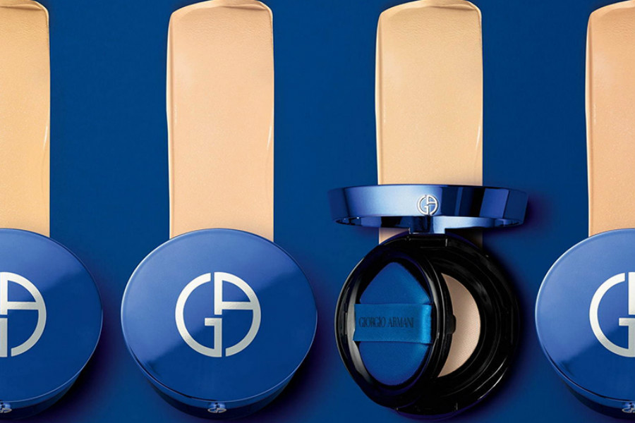 Giorgio Armani Beauty | 新品蓝气垫终于登陆英国,满£80还赠小样三件套!