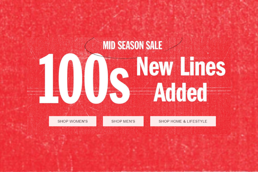 Urban Outfitters | 季中低至5折更新,潮流T、连衣裙等超值新货上线!