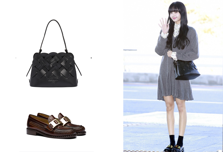 委员扒同款 | "人间芭比"blackpink lisa的时尚秘密 — red scarf