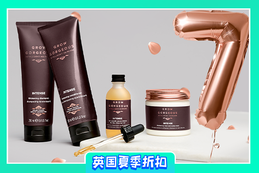 Grow Gorgeous | 买3免1 + 额外89折 + 满额送礼!不仅仅有生发精华,来种草!