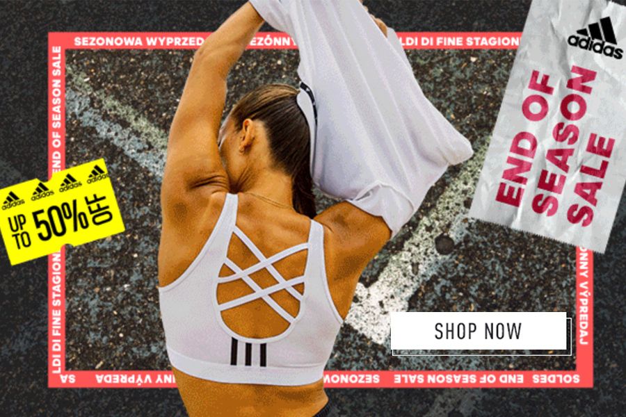 adidas | 大促低至5折!百搭运动鞋服白菜价入手
