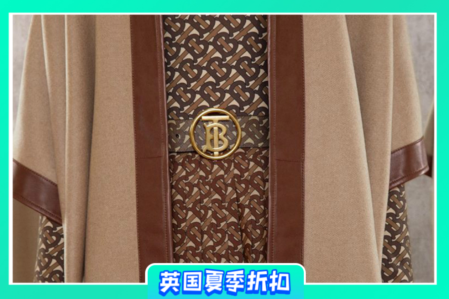 Burberry | 夏季大促新款低至5折!经典格纹单品、TB Logo包包超值入手!