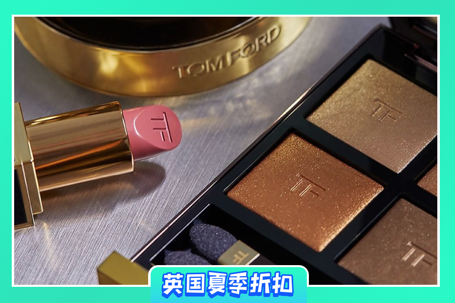 Tom Ford | 低至7折!黑管口红£21.5起,四色眼影盘也有,来抢!