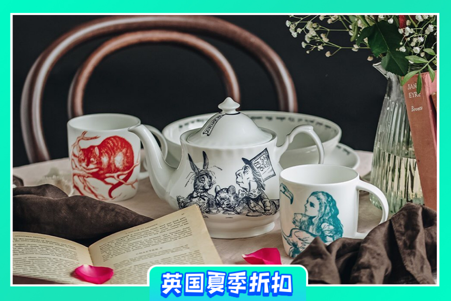 Whittard of Chelsea | 精选8折!爱丽丝梦游仙境圆罐茶仅需£6.4!