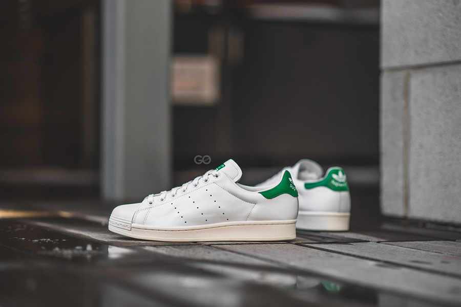 Adidas返校精选75折,可叠加折扣区!绿尾小白鞋折后£50!