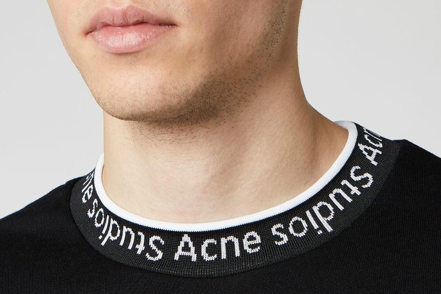 Acne Studios男款全场78折,经典徽标T恤、围巾都参加