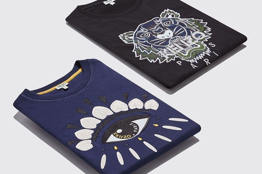 Kenzo | 百款潮流单品8折优惠,虎头T与眼睛卫衣必买
