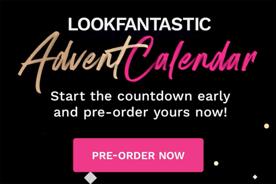 终于!£460现在£85拿下!每年期待的LOOKFANTASTIC圣诞日历预售!