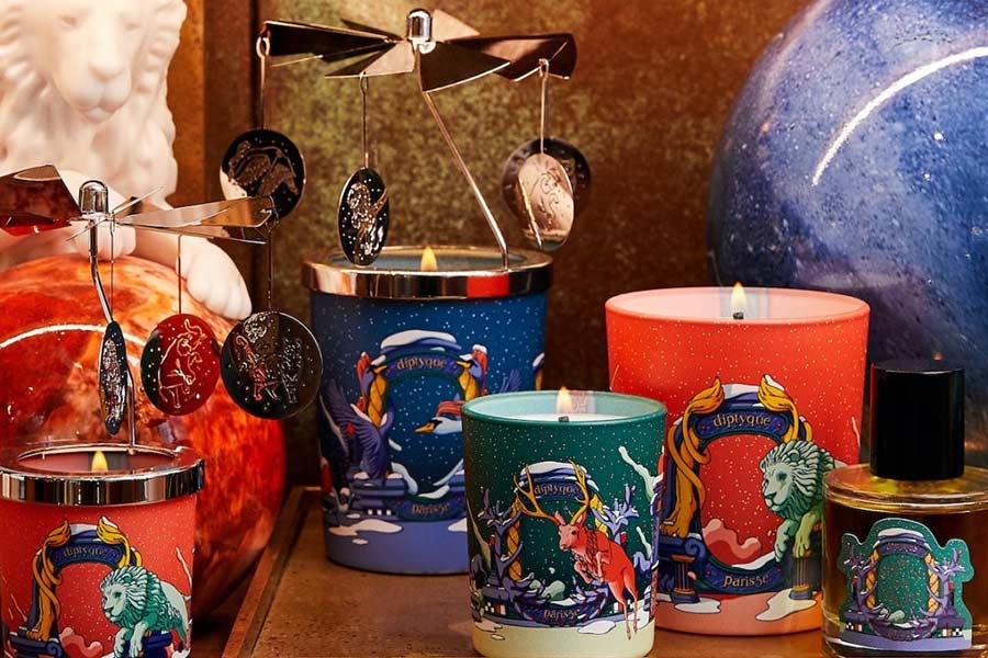 Diptyque走马灯蜡烛套装、圣诞限定香薰等85折!一起点燃圣诞魔法