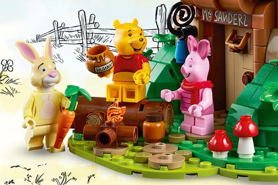 Lego官网买满£60就送复活节兔子套装!收新款小熊维尼树屋套装