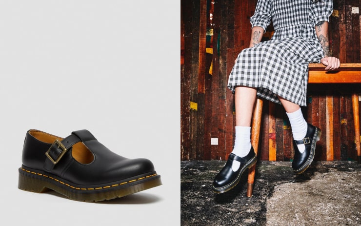 英国复古玛丽珍鞋推荐 — red scarf