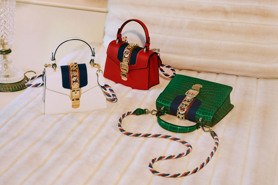 Gucci包袋、配饰低至4折!经典Sylvie包罕见6.4折!墨镜千元!