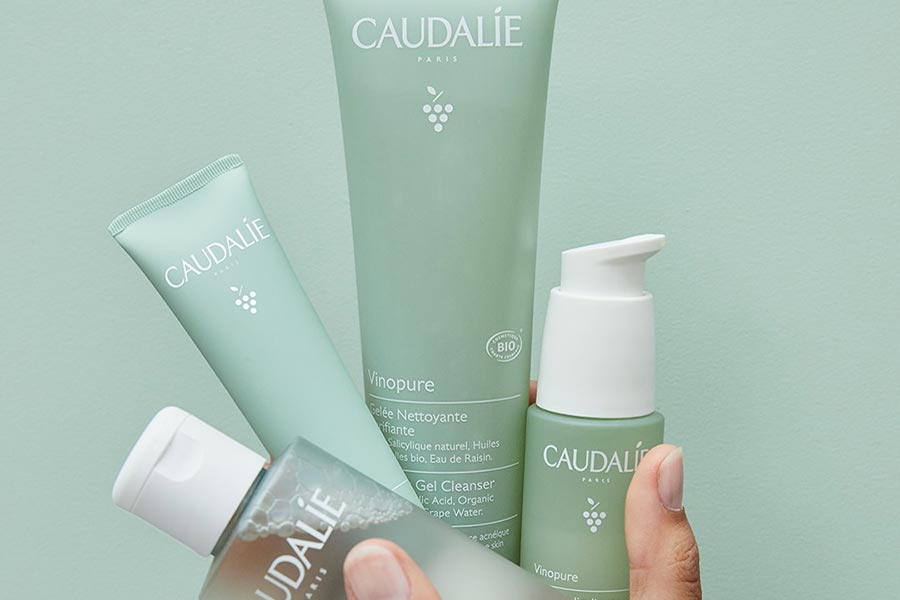 Caudalie低至7.5折!全新Vinopure系列趁机尝鲜,冰淇淋面霜秋日必备