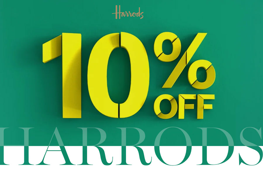 Harrods会员9折黑五回归!折扣区海量上新可叠加,超多大牌巨划算