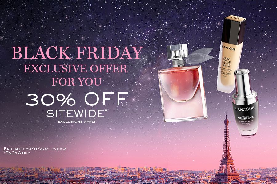 Lancome黑五大促:多款低至5折!粉水£12,小黑瓶套装超划算