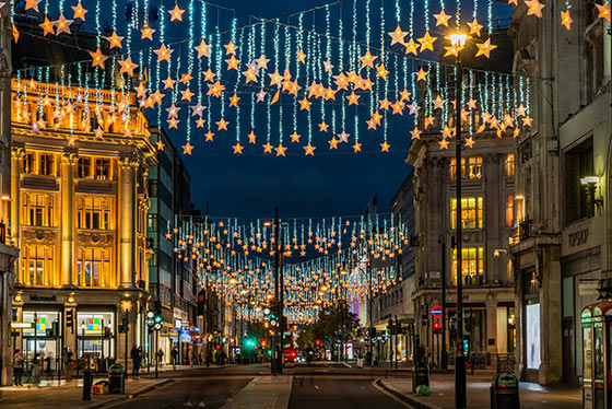 伦敦牛津街圣诞点灯 | oxford street christmas lights今年将是伦敦