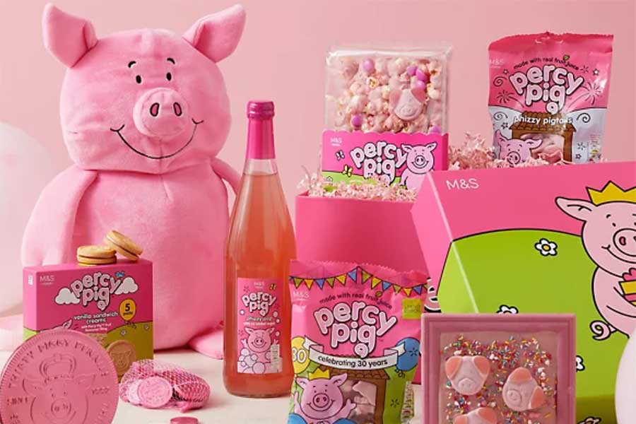 M&S玛莎折扣合集!Percy Pig 30周年款猪猪上线,悦木之源买2件减£15