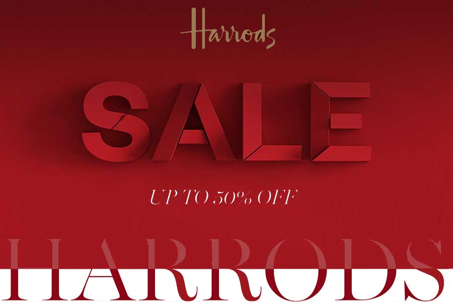 Harrods夏促5折起!巴黎世家包袋7折,男士内裤套装十几镑!