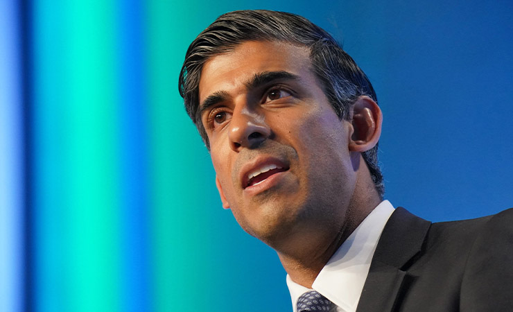 里希 苏纳克 Rishi Sunak 英国首相系列 十 Red Scarf